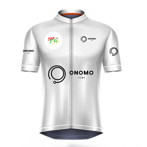 TOUR CYCLISTE TOGO 2024 MAILLOT BLANC