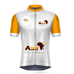 TOUR CYCLISTE TOGO 2024 MAILLOT ORANGE